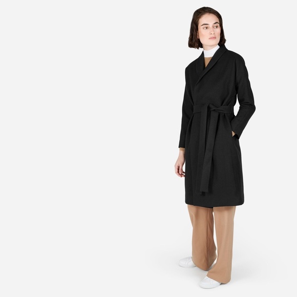 FOUND: Everlane Belted Wool Coats - Picture 5 of 6